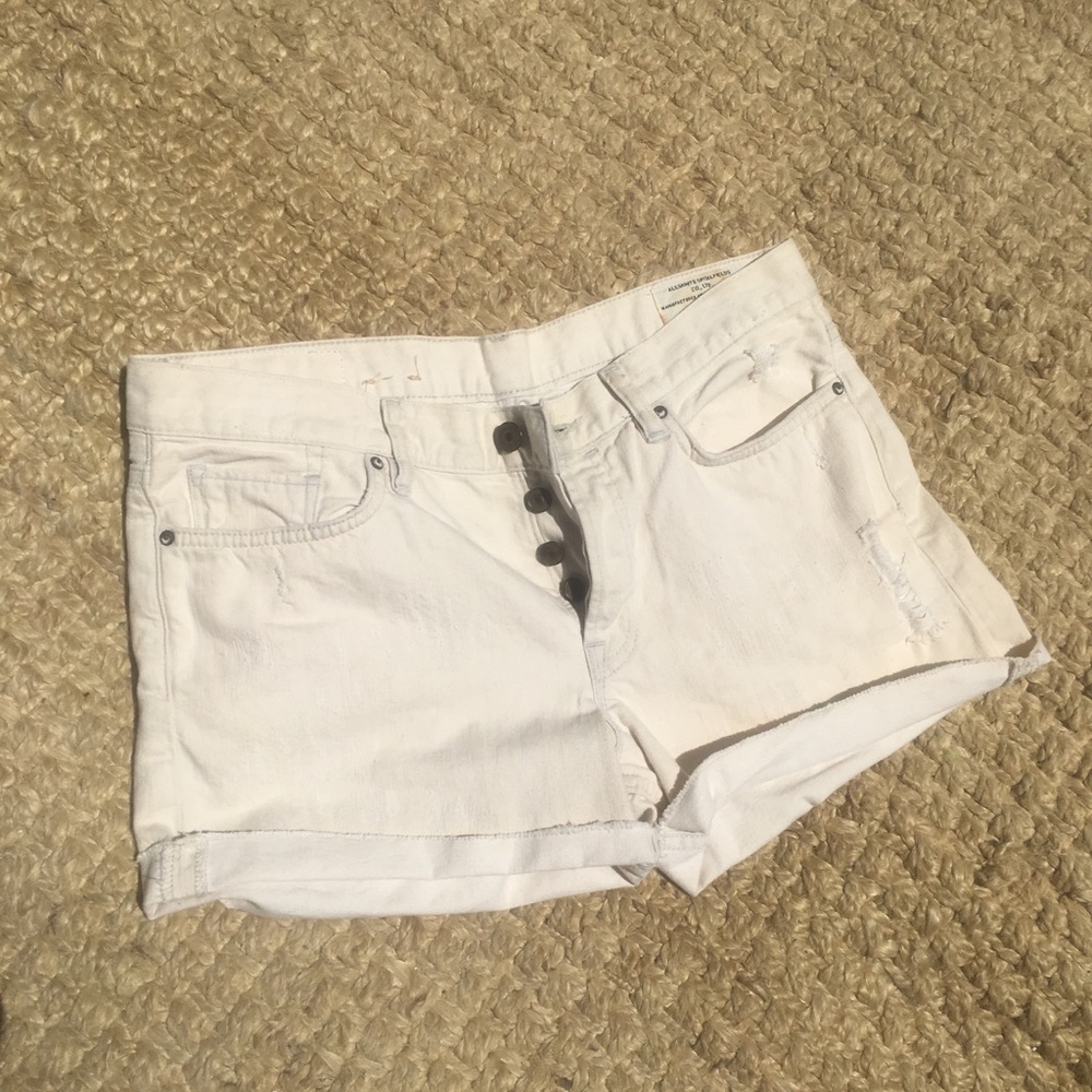 All Saints denim shorts